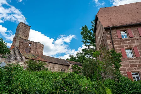 Haus des Gastes und Burg