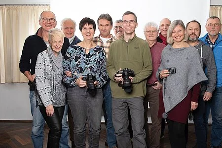 Gruppenbild der Fotofreunde HIP